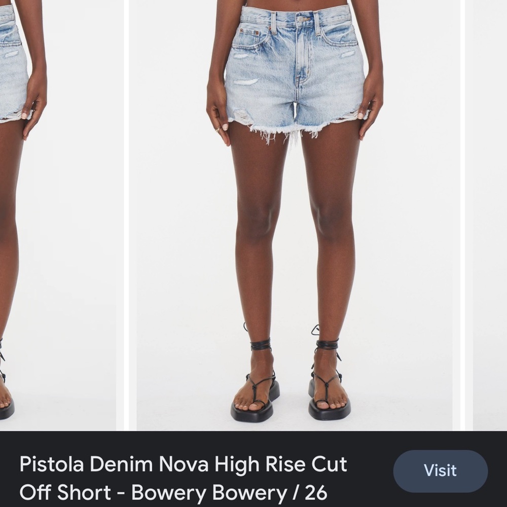 Pistola Denim Jean Shorts